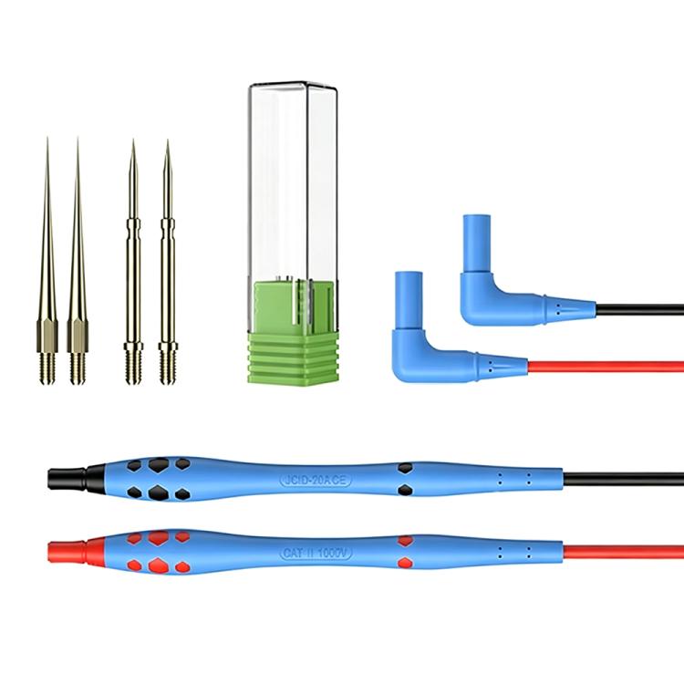 JCID Replaceable Universal Multimeter Measuring Stainless Steel Probe Pen, ZF003, ZF005