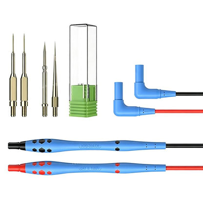 JCID Replaceable Universal Multimeter Measuring Stainless Steel Probe Pen, ZF003, ZF005
