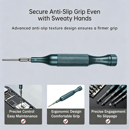 JCID S1-E 7 in 1 Magnetic S2 Alloy 2D Screwdriver Set For iPhone 17 Series