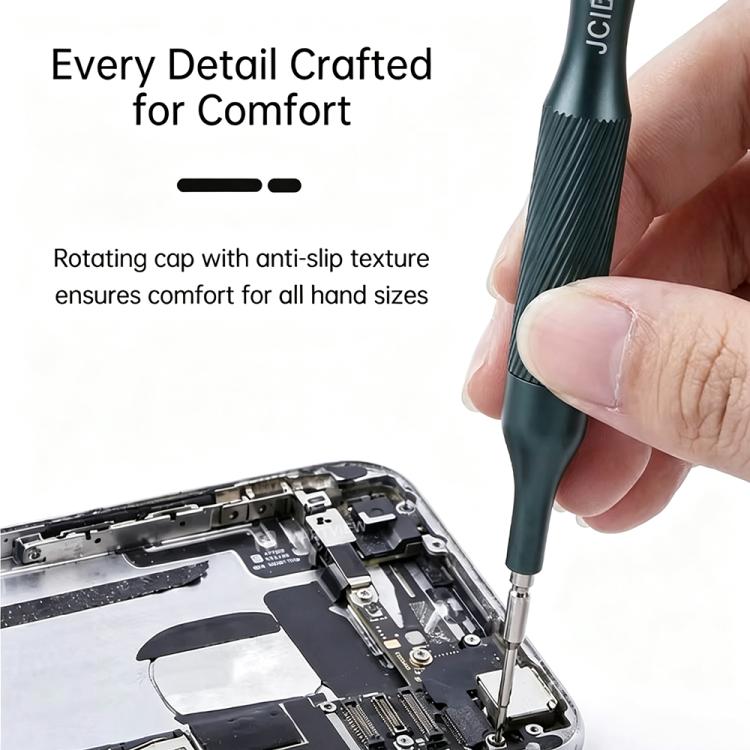 JCID S1-E 7 in 1 Magnetic S2 Alloy 2D Screwdriver Set For iPhone 17 Series