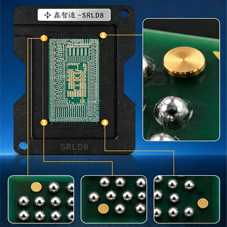 XZZ CPU / GPU Computer-Specific Spot Welding Pads, 0.2 to 0.4mm, 0.25 to 0.45mm, Spot Welding Pads