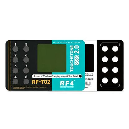 RF4 RF-T02 Original Screen Recognition Magnetic Ring Detection 2 in 1 Dual Detection Card