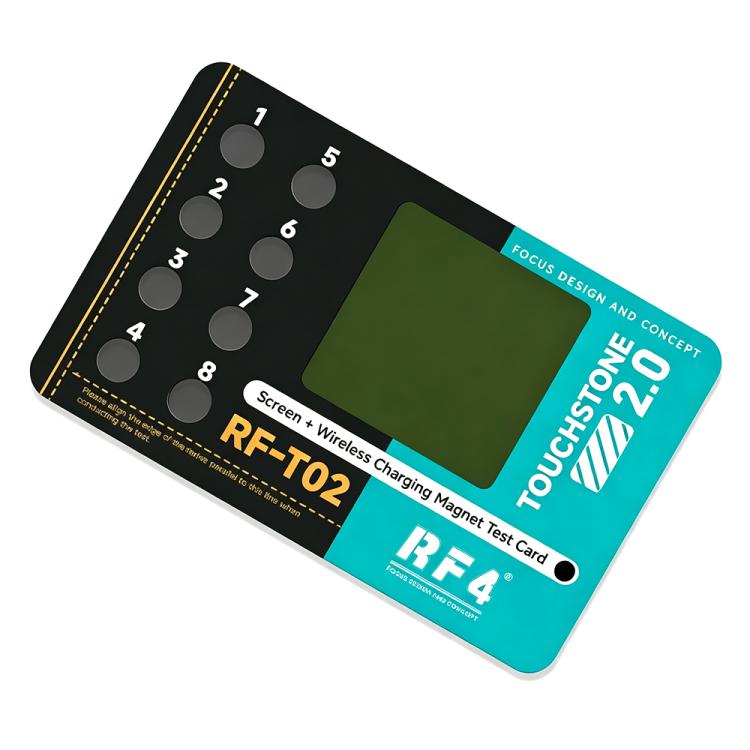 RF4 RF-T02 Original Screen Recognition Magnetic Ring Detection 2 in 1 Dual Detection Card