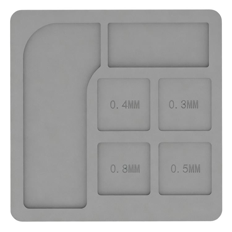 RF4 RF-PO20 Universal Multi-Size High-Temperature Resistant Heat Insulating Tin Plated Silicone Pad