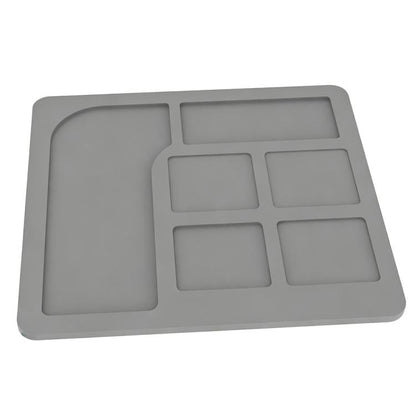 RF4 RF-PO20 Universal Multi-Size High-Temperature Resistant Heat Insulating Tin Plated Silicone Pad