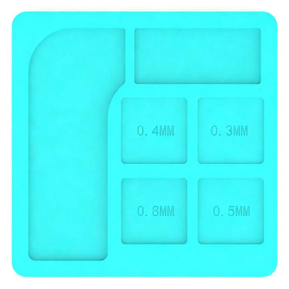 RF4 RF-PO20 Universal Multi-Size High-Temperature Resistant Heat Insulating Tin Plated Silicone Pad