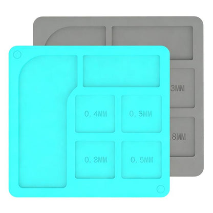 RF4 RF-PO20 Universal Multi-Size High-Temperature Resistant Heat Insulating Tin Plated Silicone Pad