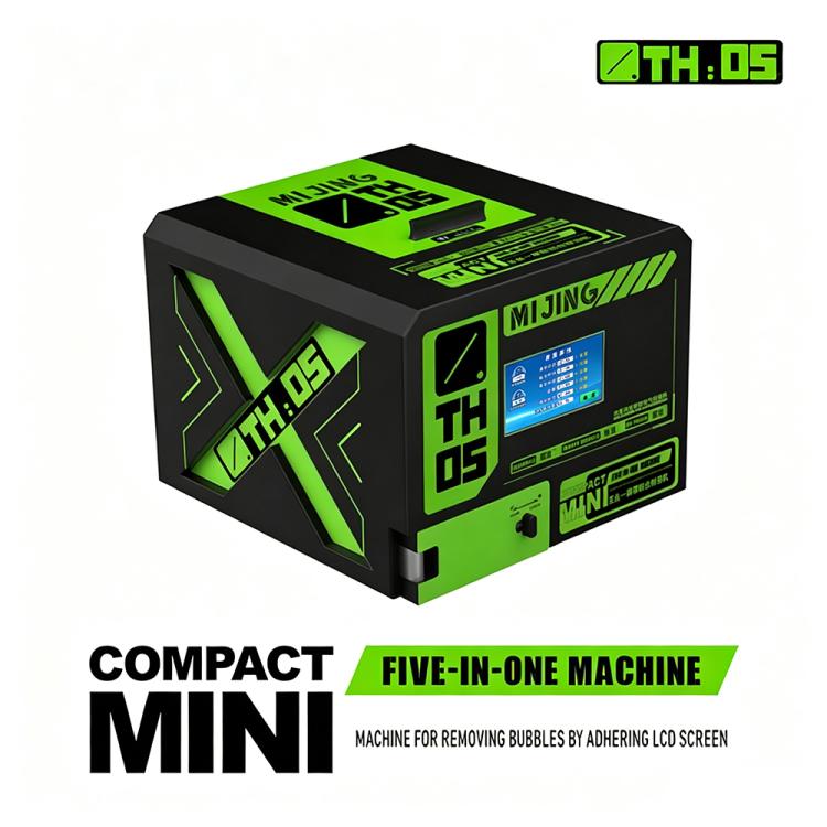 MIJING TH05 8 inch 5 in 1 Laminating / Defoaming / UV Curing All-in-One Machine, EU Plug, US Plug