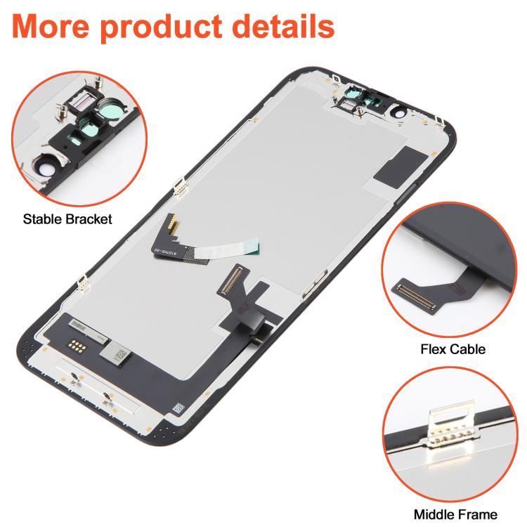 RJ Hard OLED Screen, For iPhone 17e, For iPhone 16e