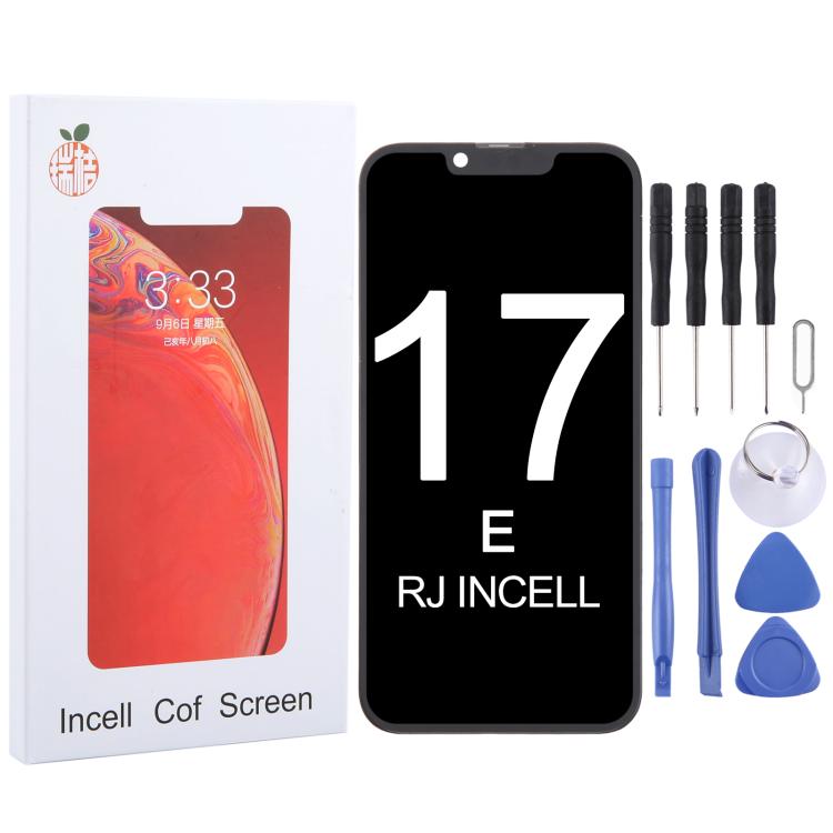 RJ Incell LCD Screen, For iPhone 17e, For iPhone 16e