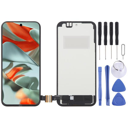 TFT LCD Screen Digitizer Full Assembly with Frame, For Google Pixel 10a GE1GQ, For Google Pixel 9 Pro XL
