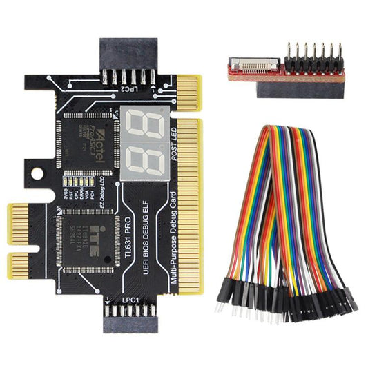 PCIe Laptop and Desktop Motherboard Diagnostic Card, TL631 Pro, TL631 Mini PCIE, TL631 Pro + Mini PCIE