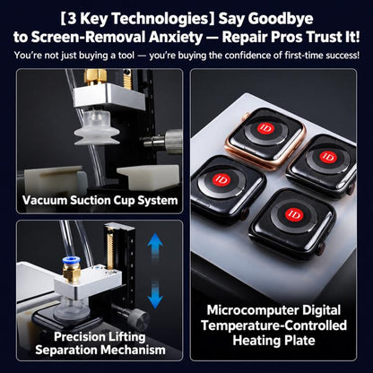 Constant Temperature Vacuum Screen Separator Machine for Apple Watch, EU Plug, US Plug