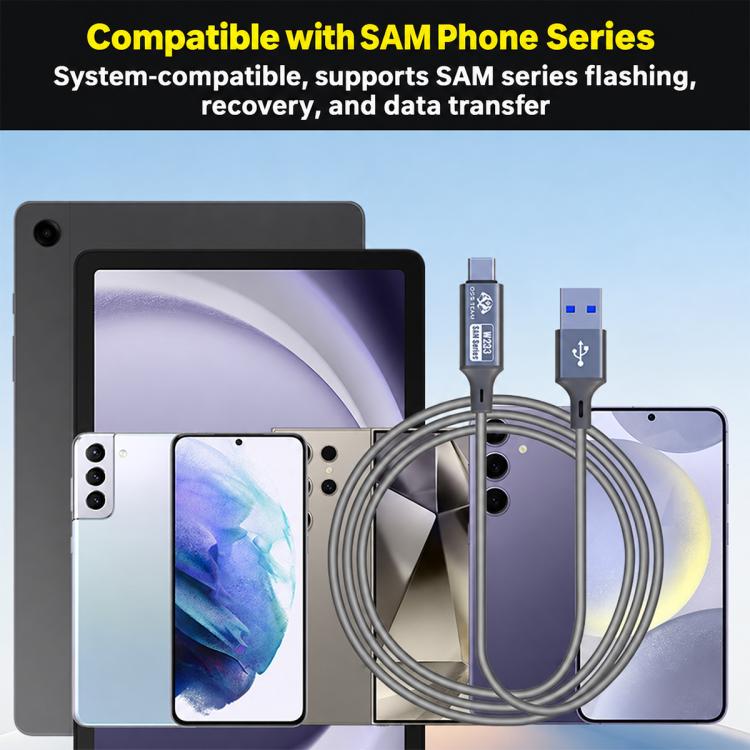 OSS TEAM W233 Firmware Flashing / Data Recovery / Data Transfer Engineering Cable for Samsung Phone / Tablet