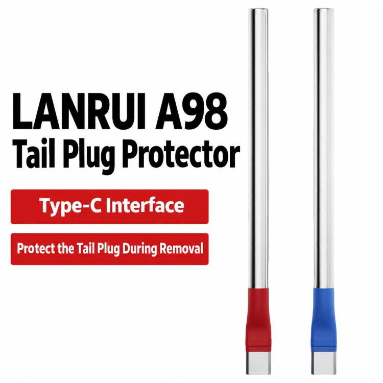 LANRUI A98 Type-C Rear Plug Cover for Protect Tail Plug During Removal