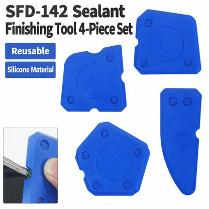 SFD-142 4 in 1 Set Reusable Silicone Glue Scraper Phone Repair Tool