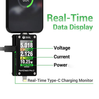 2UUL PW33 PortCheck Pro II Charge Port 2 in 1 Function Tester