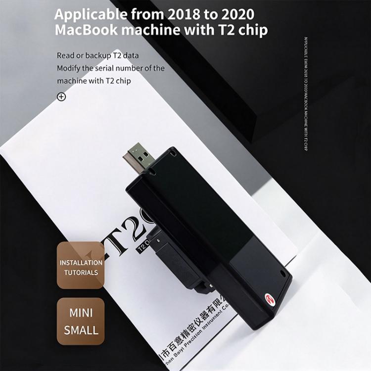 BY-T200 T2 Chip Data Assistant Backup Read Write Changing Number for MacBook