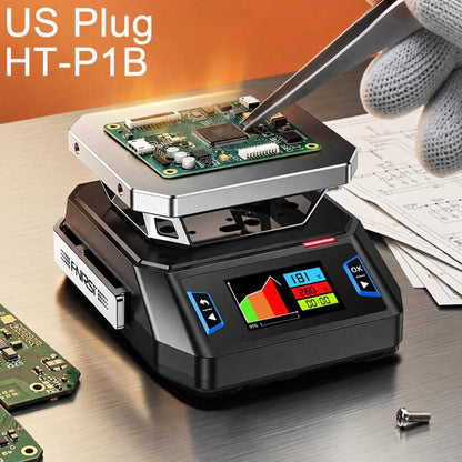 Finiris Smart Heating Plate, Constant Temperature Mini PCB Preheating Station for Mobile Phone Repair, HT-P1A PD3.0 Protocol, HT-P1A 100W US Plug, HT-P1A 100W EU Plug, HT-P1B PD3.1, HT-P1B 100W US Plug, HT-P1B 100W EU Plug