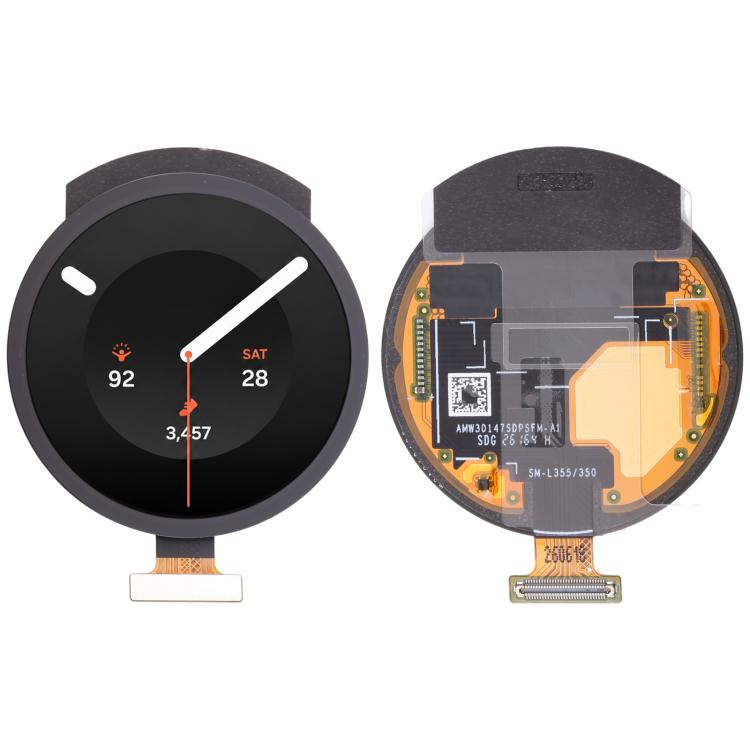 Original LCD Screen with Digitizer Full Assembly, Compatible with BOE Panel, For Galaxy Watch9 44mm SM-L350/L355, For Galaxy Watch5 44mm SM-R910/R915, For Galaxy Watch4 44mm SM-R870/R875, For Galaxy Watch Active2 44mm SM-R820                           ...