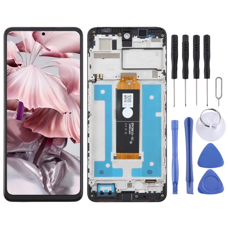 OEM LCD Screen Digitizer Full Assembly with Frame, For HMD Pulse/Pulse+/Pulse Pro