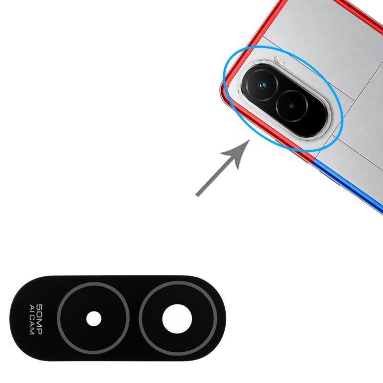 Back Camera Lens, For Xiaomi Poco M7 4G