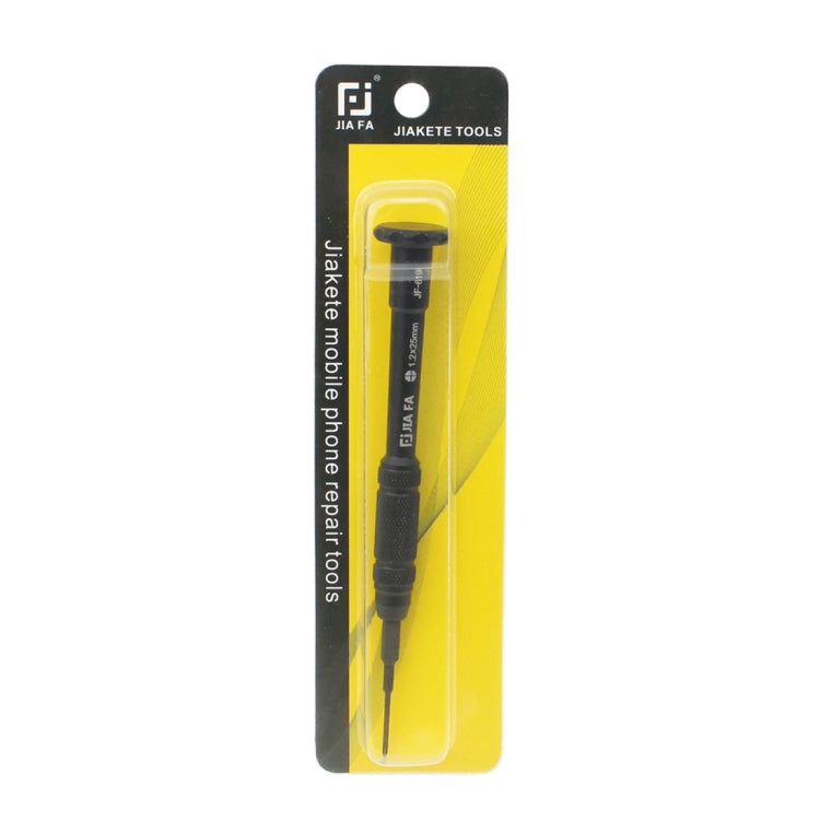 JIAFA JF-619-0.6Y Tri-point 0.6 x 30mm Repair Screwdriver for iPhone X/ 8/ 8P/ 7/ 7P & Apple Watch, JF-619-0.6Y