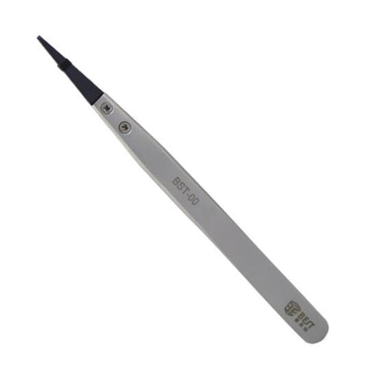 BEST BST-00 Straight Head Tweezers for Mobile Phone / Computer Repair, BST-00
