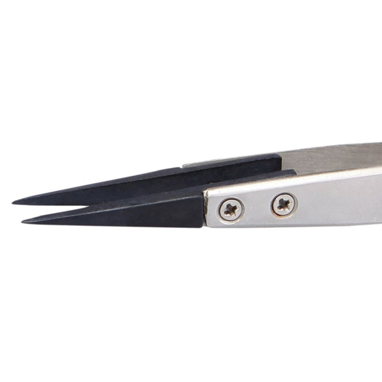 BEST BST-259 Stainless Steel Snti Static Tweezer, BST-259