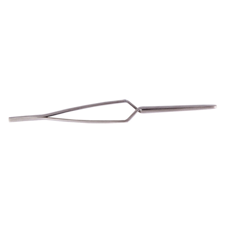 BEST BST-F12.5  Stainless Steel Self Closed Straight Laboratory Tweezers, BST-F12.5