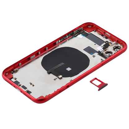 Battery Back Cover (with Side Keys & Card Tray & Power + Volume Flex Cable & Wireless Charging Module) for iPhone 11