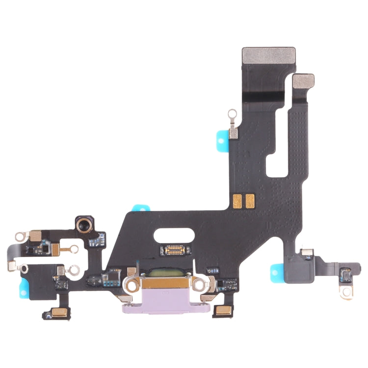 Original Charging Port Flex Cable for iPhone 11, For iPhone 11 (Original) (Purple), For iPhone 11 (Original)(Red), For iPhone 11 (Original)