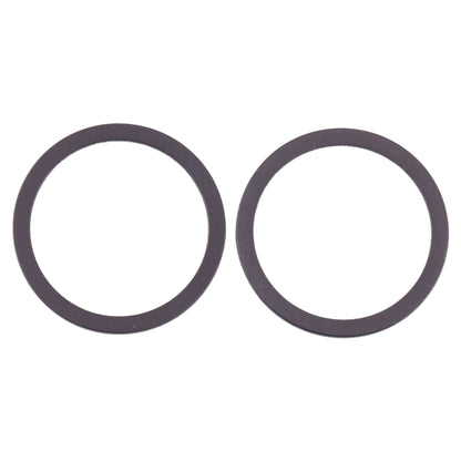 2 PCS Rear Camera Glass Lens Metal Protector Hoop Ring for iPhone 12