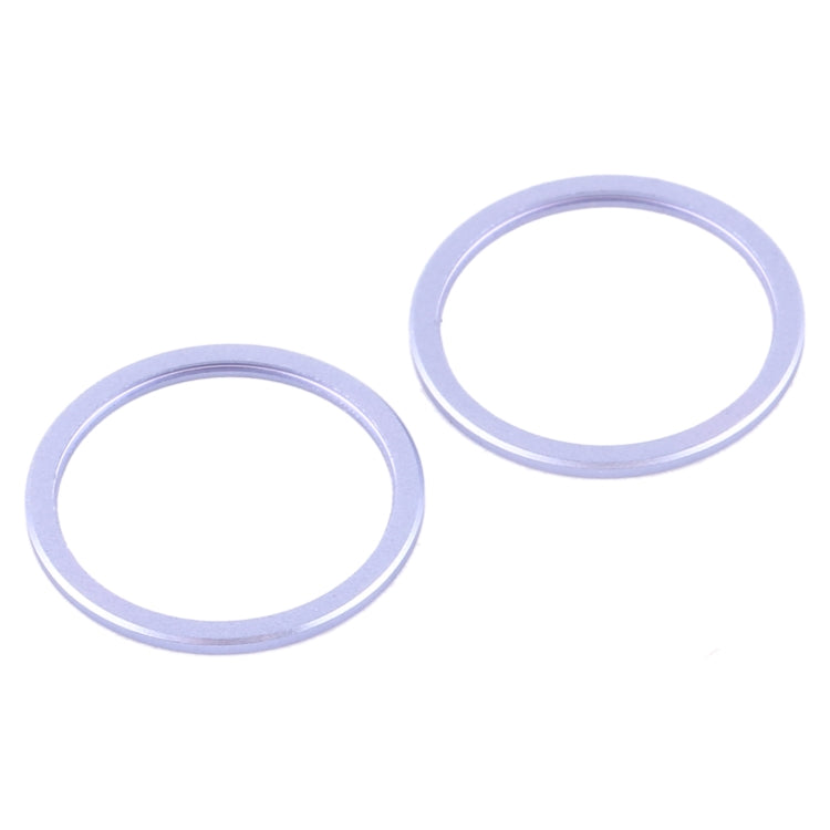 2 PCS Rear Camera Glass Lens Metal Protector Hoop Ring for iPhone 12, For iPhone 12