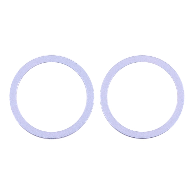 2 PCS Rear Camera Glass Lens Metal Protector Hoop Ring for iPhone 12, For iPhone 12