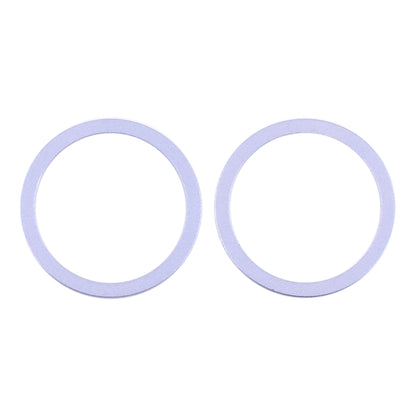 2 PCS Rear Camera Glass Lens Metal Protector Hoop Ring for iPhone 12, For iPhone 12