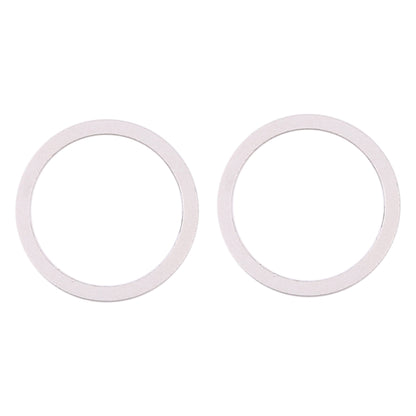 2 PCS Rear Camera Glass Lens Metal Protector Hoop Ring for iPhone 12, For iPhone 12