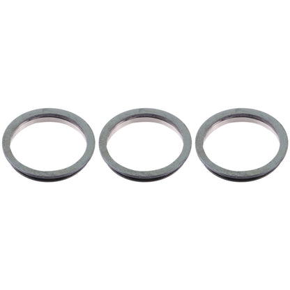 3 PCS Rear Camera Glass Lens Metal Protector Hoop Ring for iPhone 12 Pro, For iPhone 12 Pro