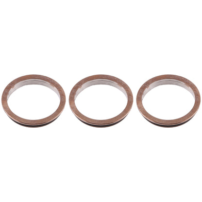 3 PCS Rear Camera Glass Lens Metal Protector Hoop Ring for iPhone 12 Pro, For iPhone 12 Pro