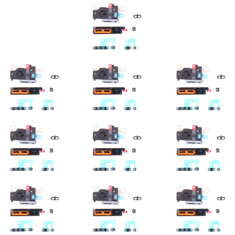 10 PCS Speaker Dustproof Mesh with Frame for iPhone 12, For iPhone 12 (with Frame)