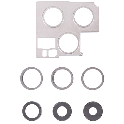 Camera Lens Cover With Retaining Bracket for iPhone 13 Pro Max(Graphite), For iPhone 13 Pro Max