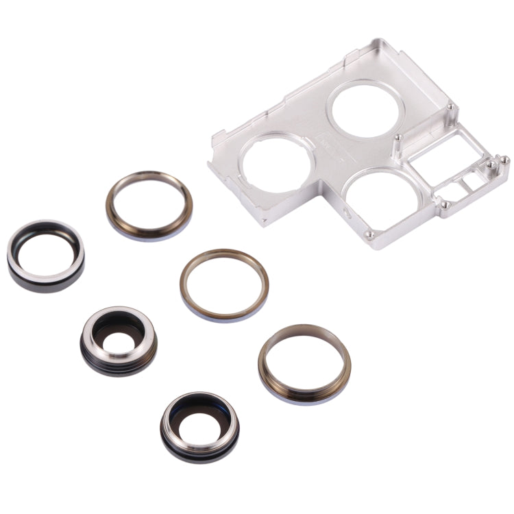 Camera Lens Cover With Retaining Bracket for iPhone 13 Pro Max(Graphite), For iPhone 13 Pro Max
