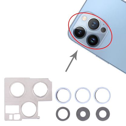Camera Lens Cover With Retaining Bracket for iPhone 13 Pro Max(Graphite), For iPhone 13 Pro Max