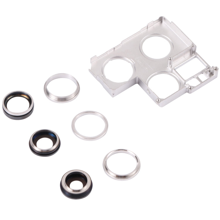 Camera Lens Cover With Retaining Bracket for iPhone 13 Pro Max(Graphite)