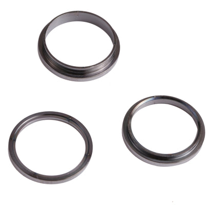 3 PCS Rear Camera Glass Lens Metal Outside Protector Hoop Ring for iPhone 13 Pro Max, For iPhone 13 Pro Max