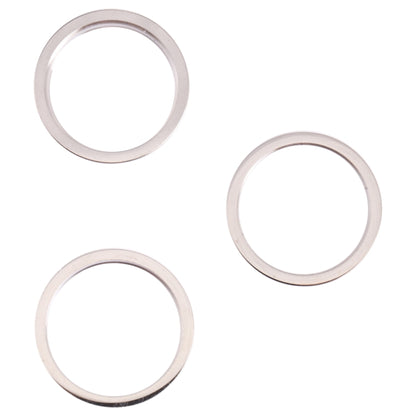 3 PCS Rear Camera Glass Lens Metal Outside Protector Hoop Ring for iPhone 13 Pro Max, For iPhone 13 Pro Max