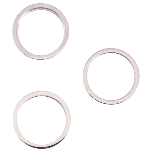 3 PCS Rear Camera Glass Lens Metal Outside Protector Hoop Ring for iPhone 13 Pro Max, For iPhone 13 Pro Max