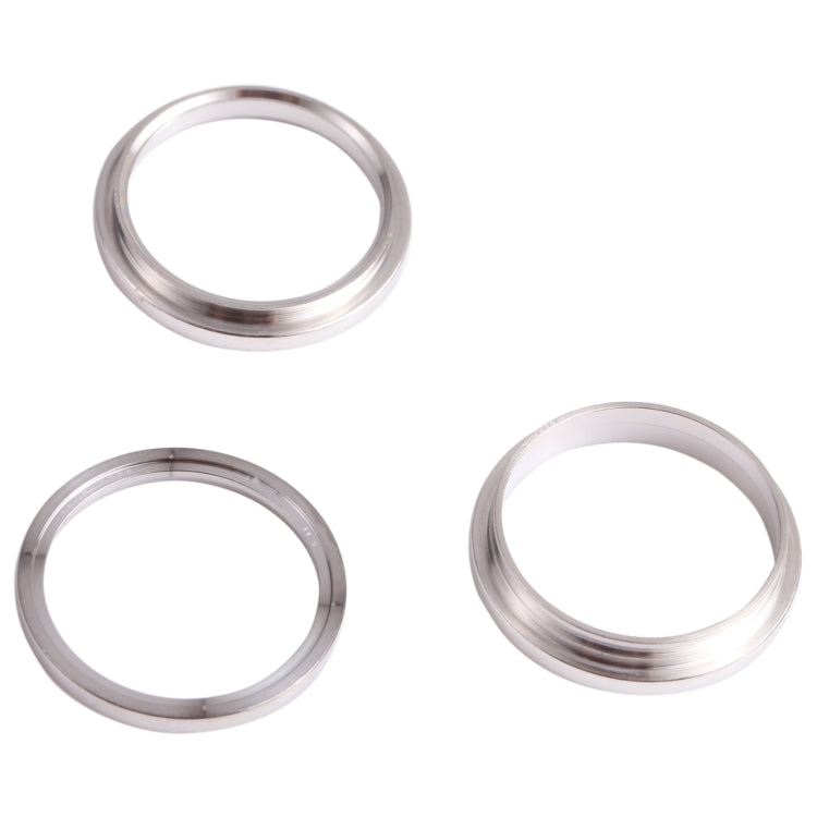 3 PCS Rear Camera Glass Lens Metal Outside Protector Hoop Ring for iPhone 13 Pro Max