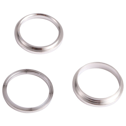 3 PCS Rear Camera Glass Lens Metal Outside Protector Hoop Ring for iPhone 13 Pro Max