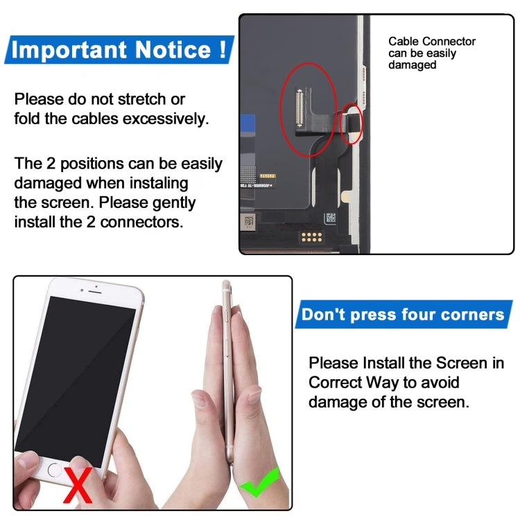JK Soft OLED LCD Screen For iPhone 14